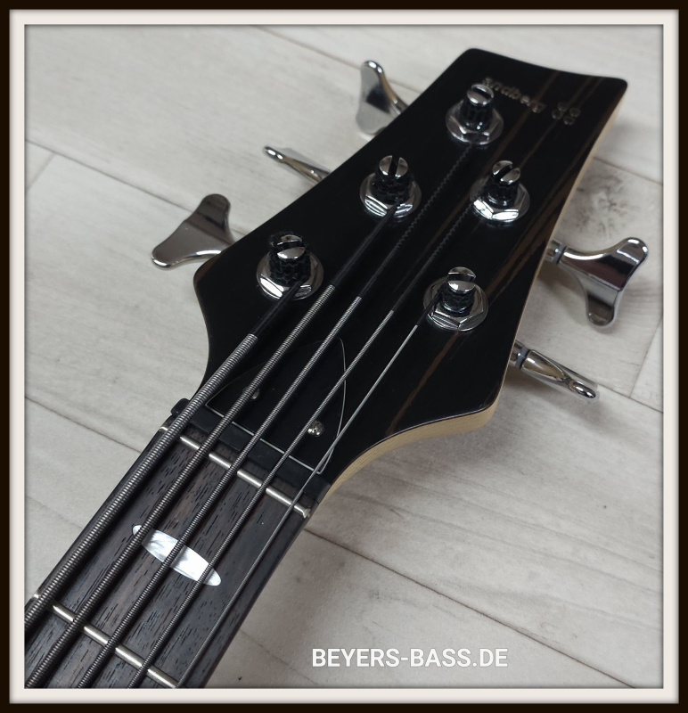 Sandberg Custom 5 Yolanda Charles, Open Pore Brownburst, Signature